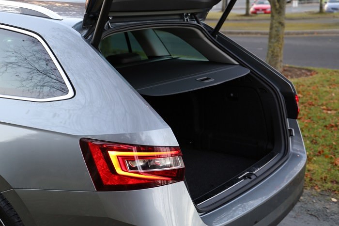 Skoda Superb Estate boot space