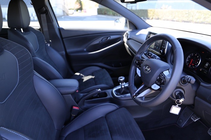 Blue Hyundai Ireland i30