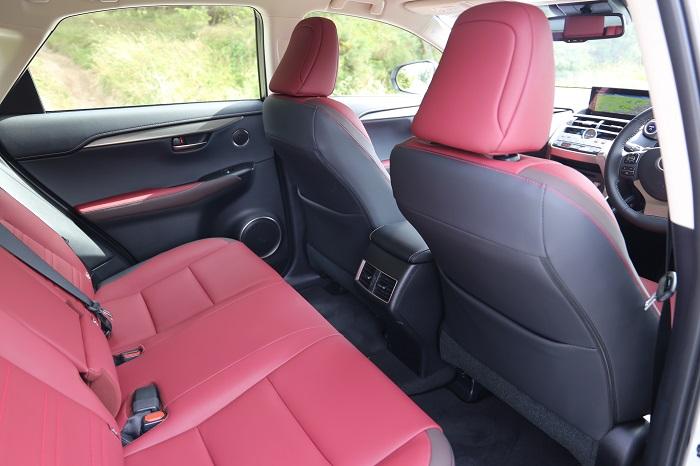 Nx300h rear seats
