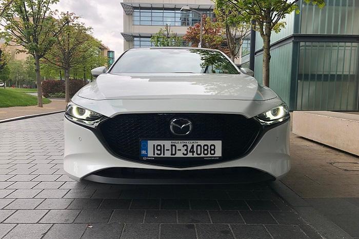 White Mazda