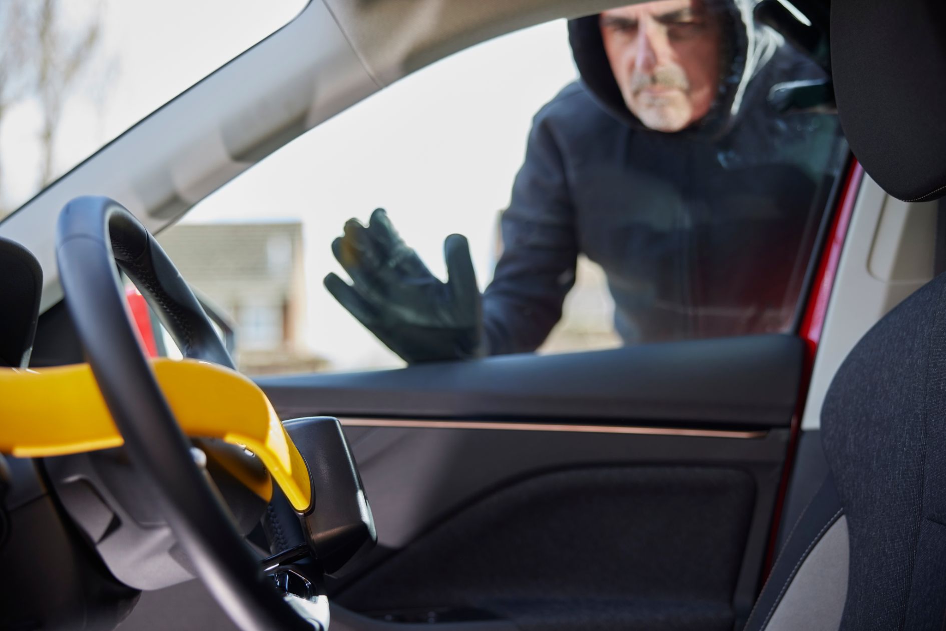 Steering wheel lock