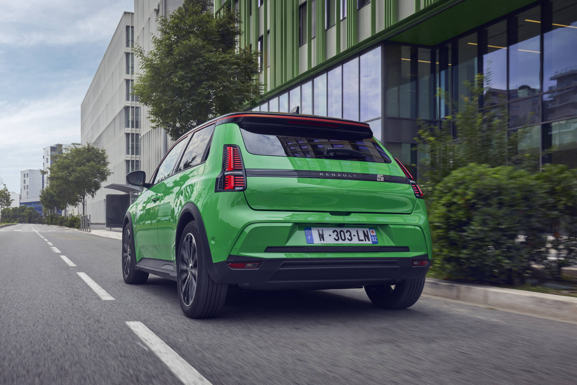 Renault 5 Green Back