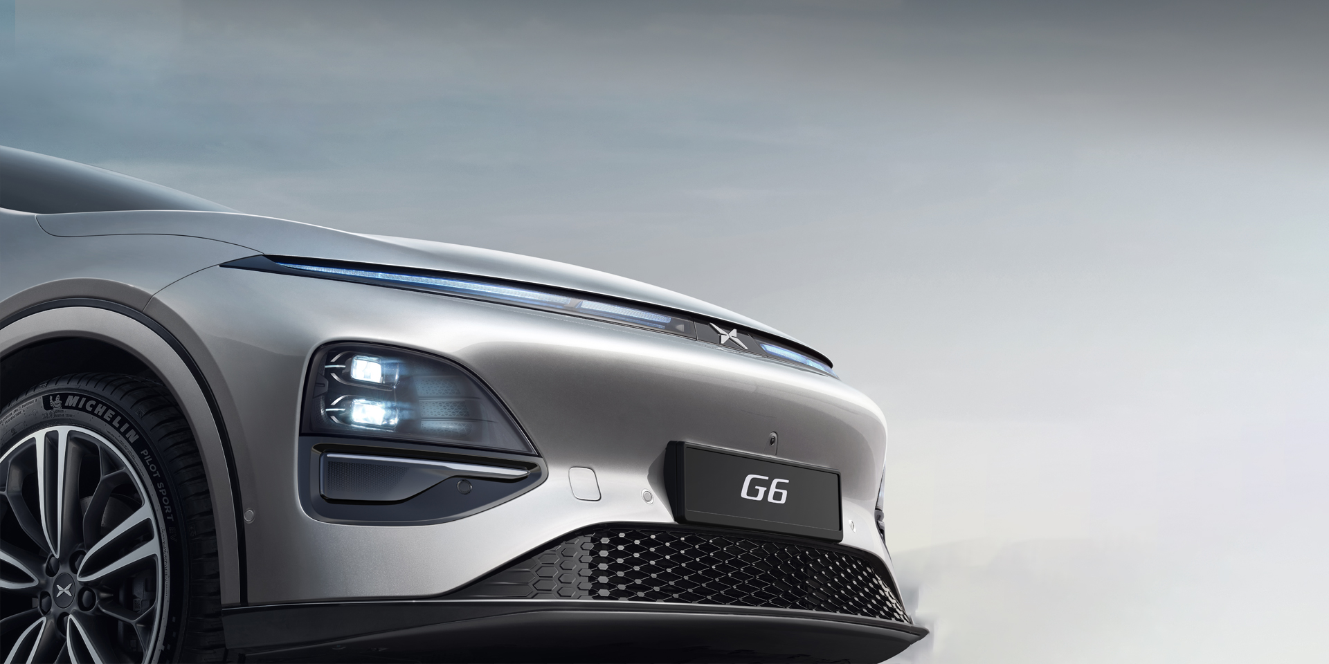 Front of XPENG G6 