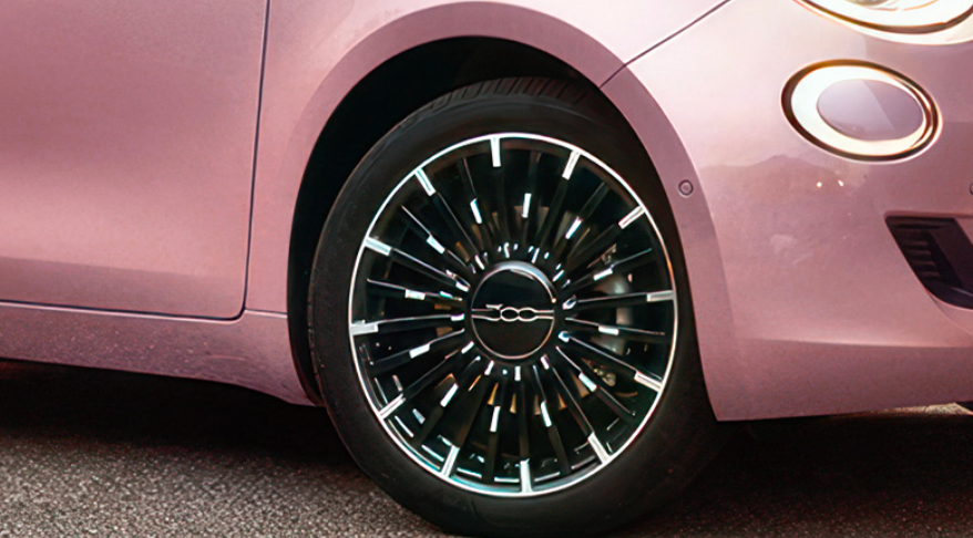 close up fiat wheel