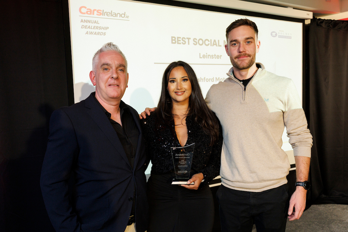 Ashford Motors CarsIreland Dealership Awards 2025