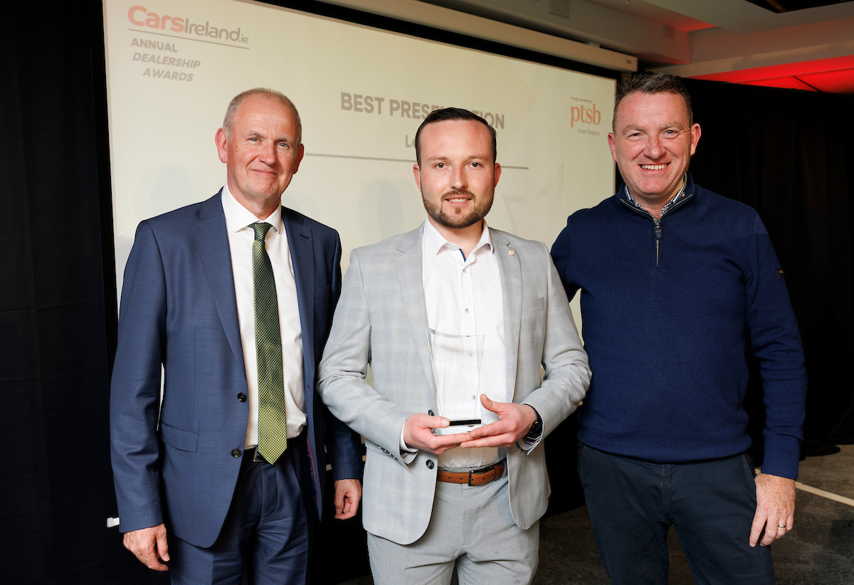 Joe Norris CarsIreland Dealer Awards