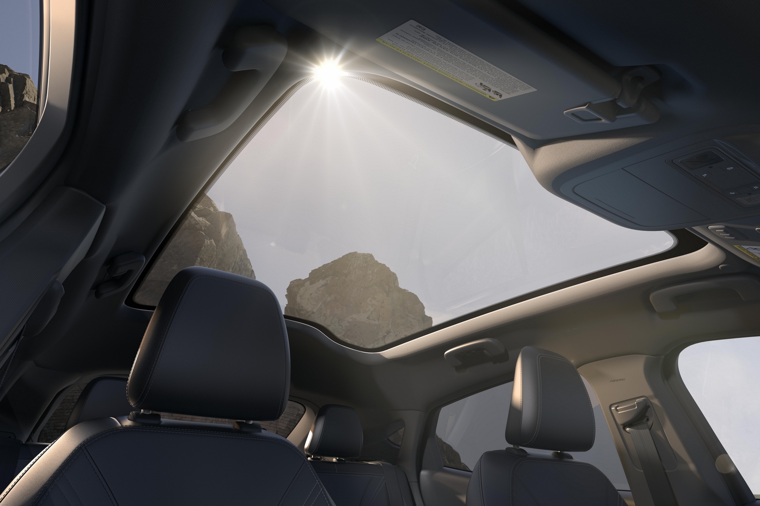 Panoramic sunroof