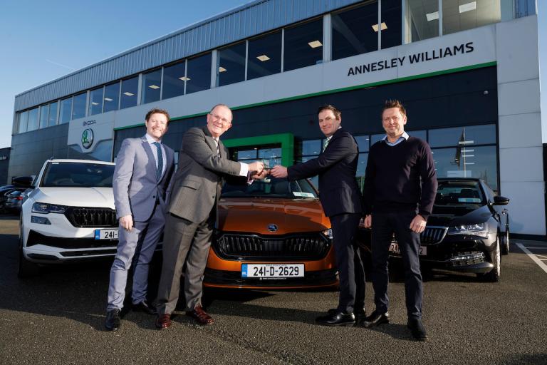 Annesley Williams Skoda Dealer of the Year Ireland 2023