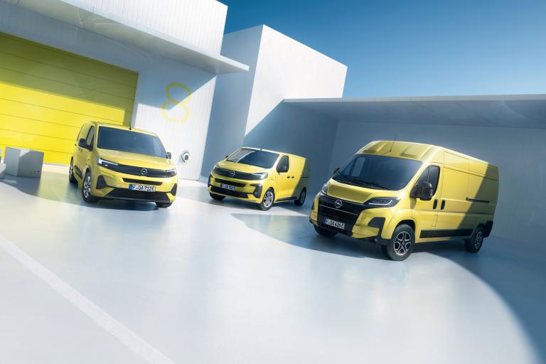 OPel reveal new vivaro combo movano