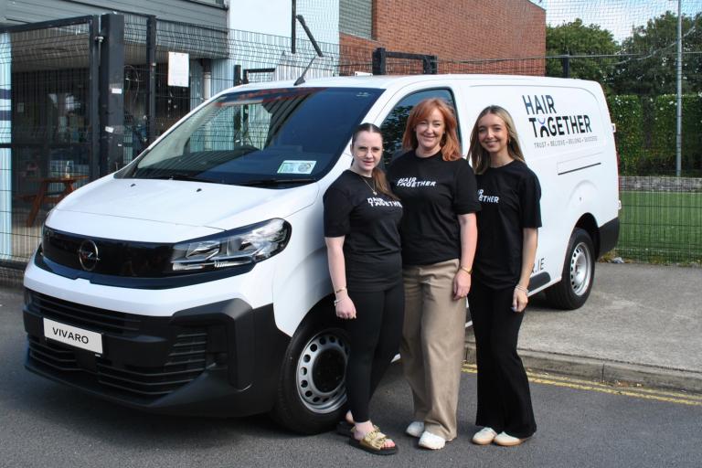 Opek Ireland donate Vivaro