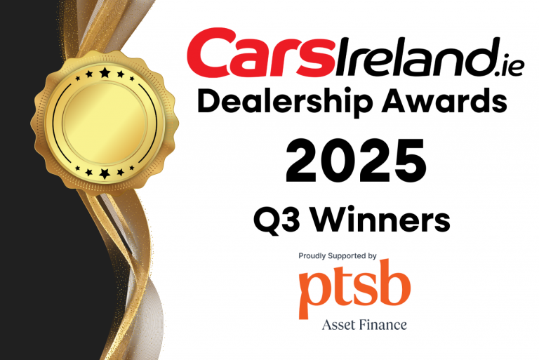CarsIreland Dealer Awards 2025 Q3