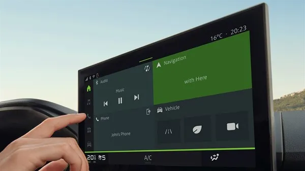 New Sandero Stepway 10" central screen