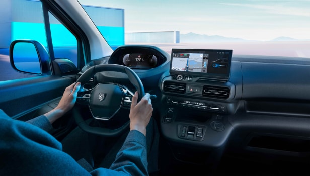 Peugeot e-partner cockpit