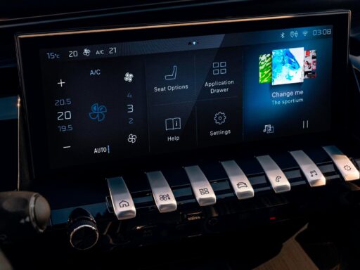 Peugeot 508 SW Touchscreen