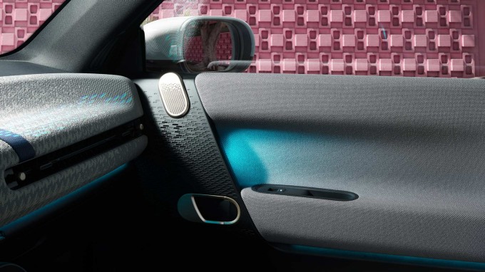 All Electric Mini Cooper – Interior