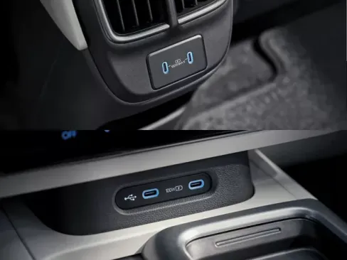 New Ioniq 6 USB-C phone charging