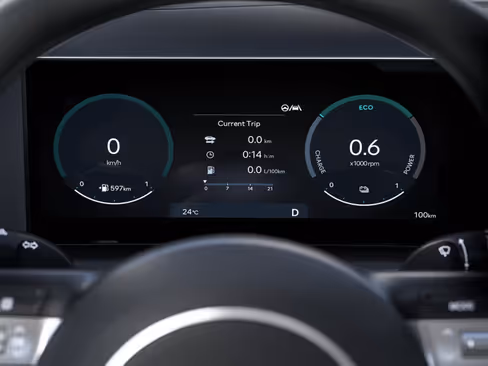 Tucson Plug-in Hybrid Digital Cluster