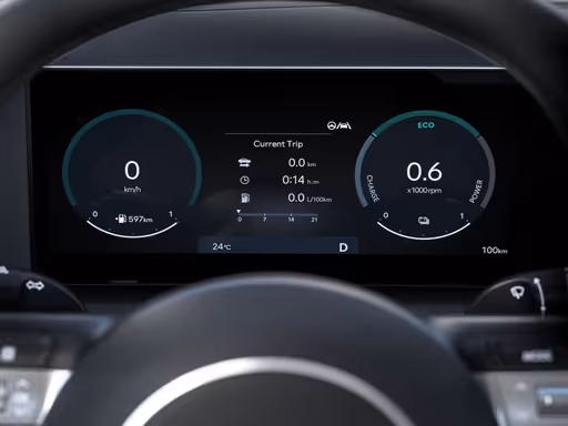 Tucson Plug-in Hybrid Digital Cluster