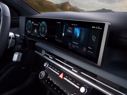 Tucson Plug-in Hybrid Tocuchscreen