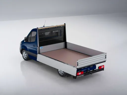 Sprinter Platform Ladder rack behind cab