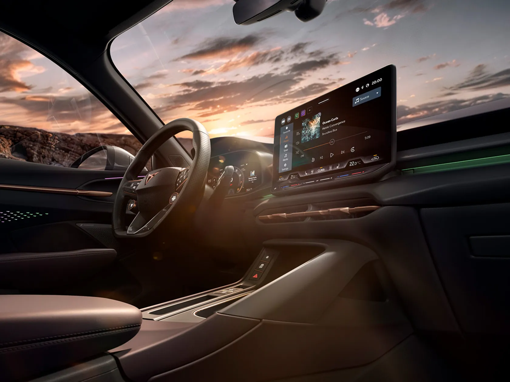Cupra Terramar Interior Design