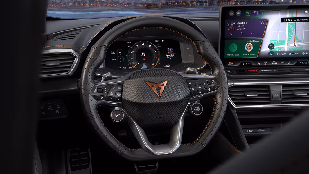 Cupra Formentor Display