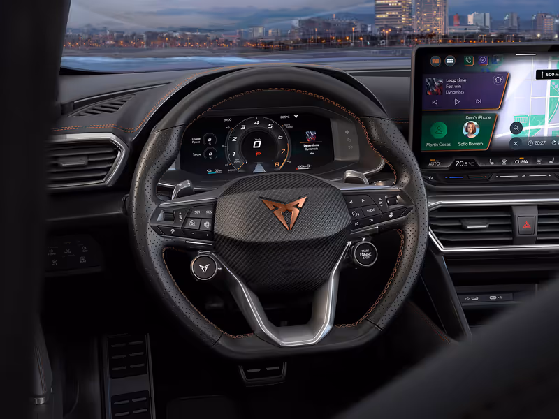 Cupra Formentor Display
