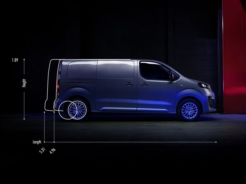 E-Scudo Dimensions