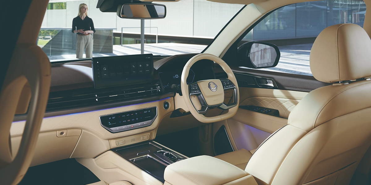 Rexton 2-Seat Interior