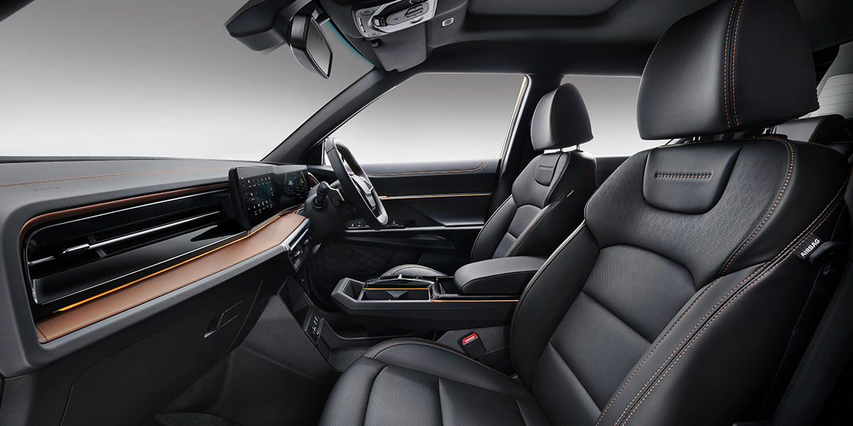 Musso EV Interior