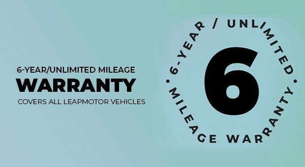 6-Year/Unlimited Mileage Warranty