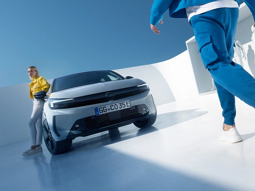 New Corsa Electric Exterior