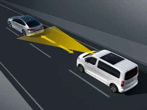 Opel Zafira Electric Safety and Innovations