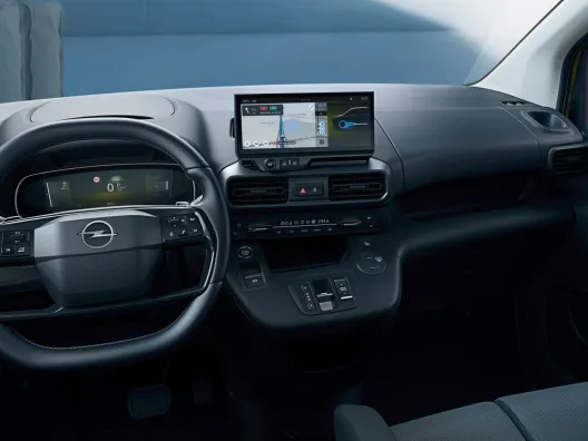 Combo Cargo Electric Interior Design
