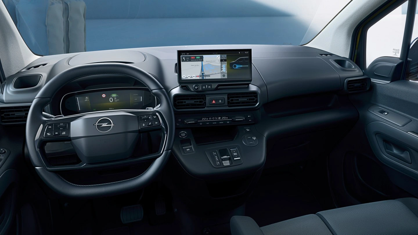 Combo Cargo Electric Interior Design