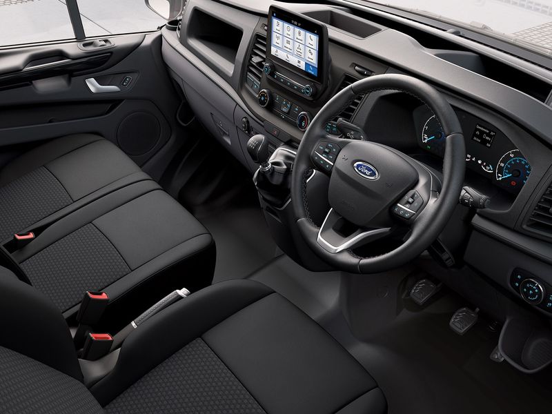 Transit Chassis Double Cab Interior