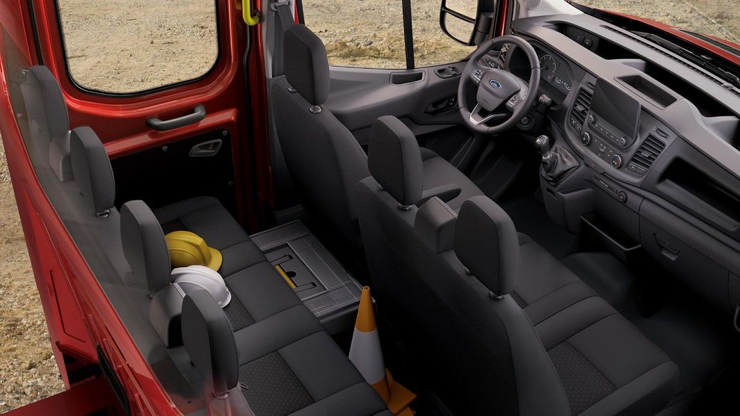 Transit Chassis Double Cab Interior