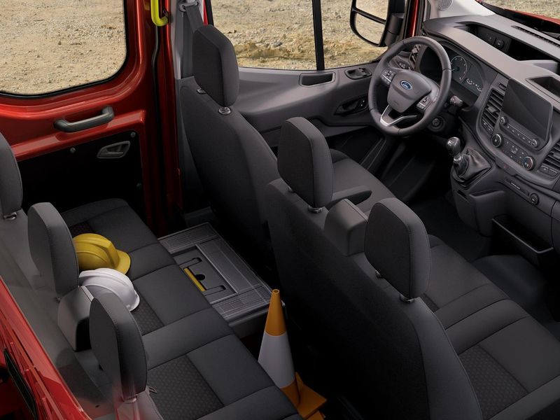 Transit Chassis Double Cab Interior
