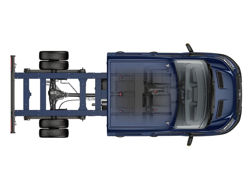 Transit Chassis Double Cab Design