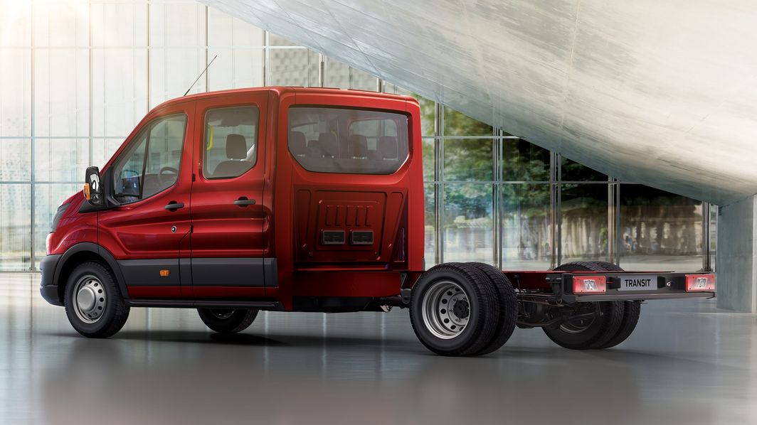 Transit Chassis Double Cab Design