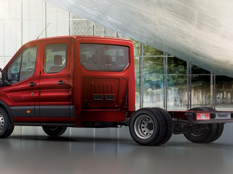Transit Chassis Double Cab Design