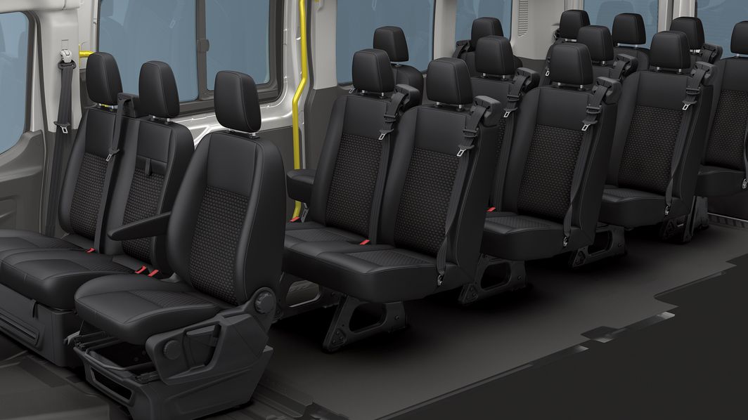 Transit Minibus Interior