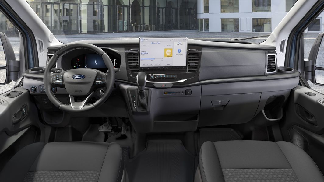 Transit Double Cab Interior