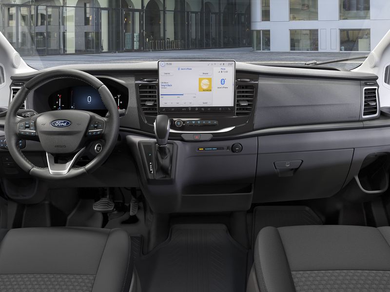 Transit Double Cab Interior