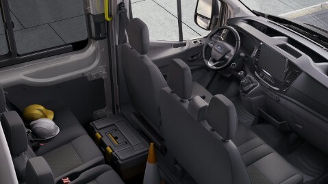 Transit Double Cab Interior