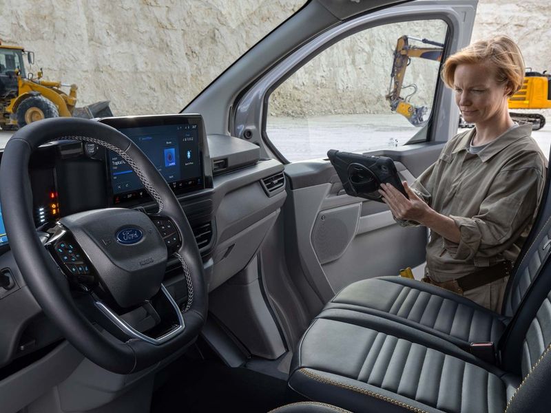 Transit Custom Interior