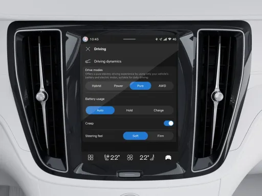 V60 Four drive modes