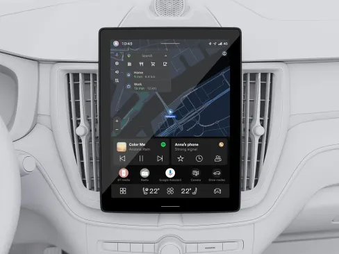 XC60 11.2-inch centre display
