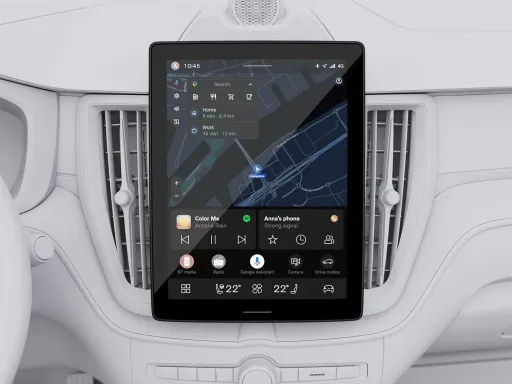 XC60 11.2-inch centre display