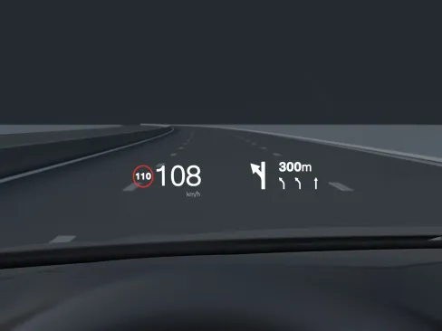 XC60 Head-up display